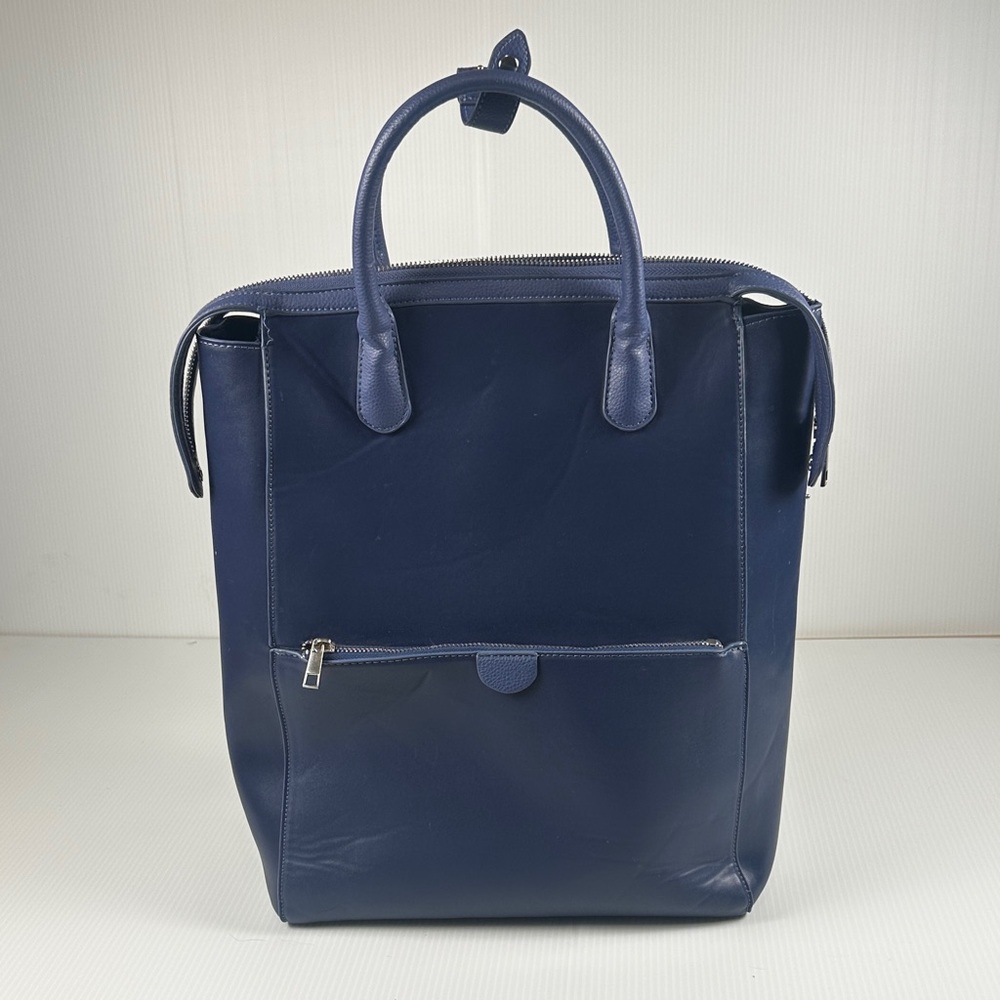 Stylish Navy Blue Tote Bag backpack